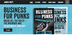 Desktop Screenshot of businessforpunks.com